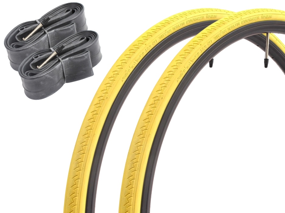 Bicycle tire set KENDA Kontender 28 inch / 700 x 26C + FV inner tube