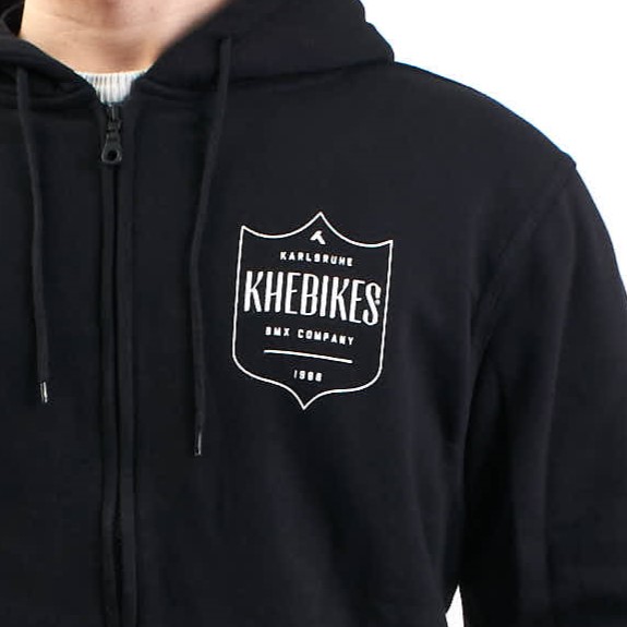 Felpa con cappuccio con zip KHE Shiled taglia XL