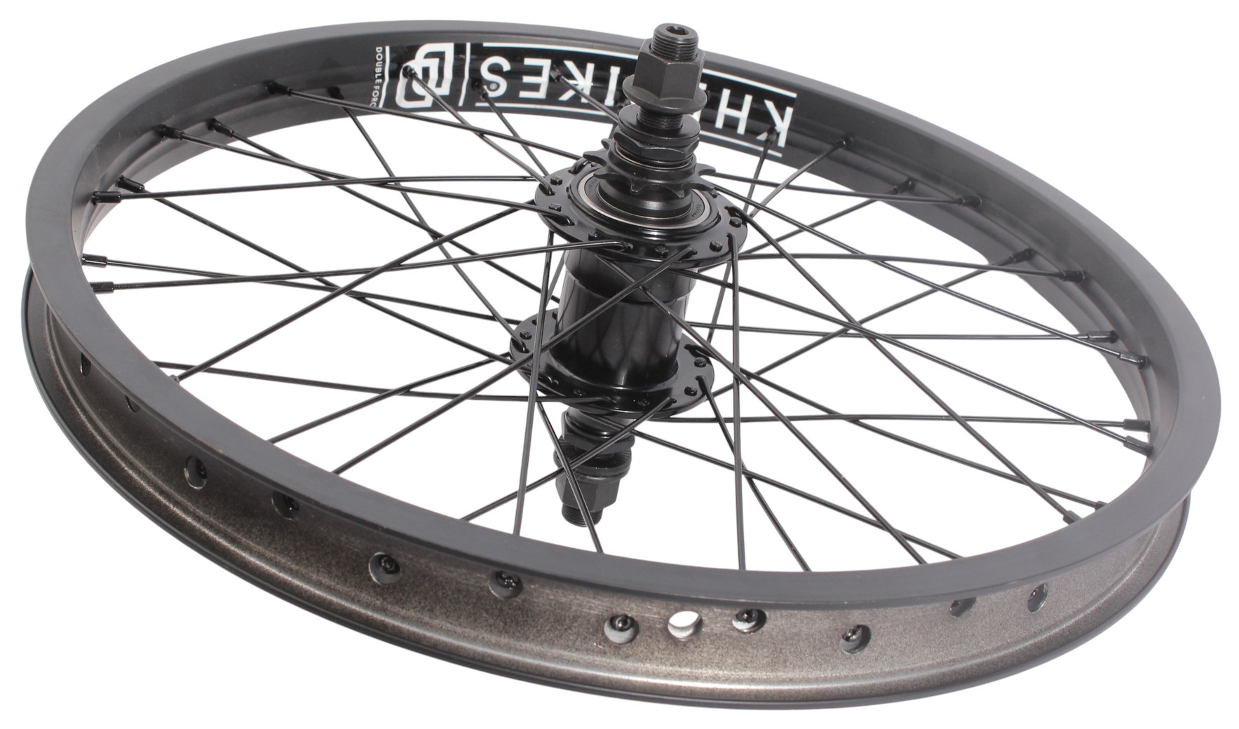 BMX rear wheel KHE Freecoaster + MVP DD 18 inch 14 mm S/B