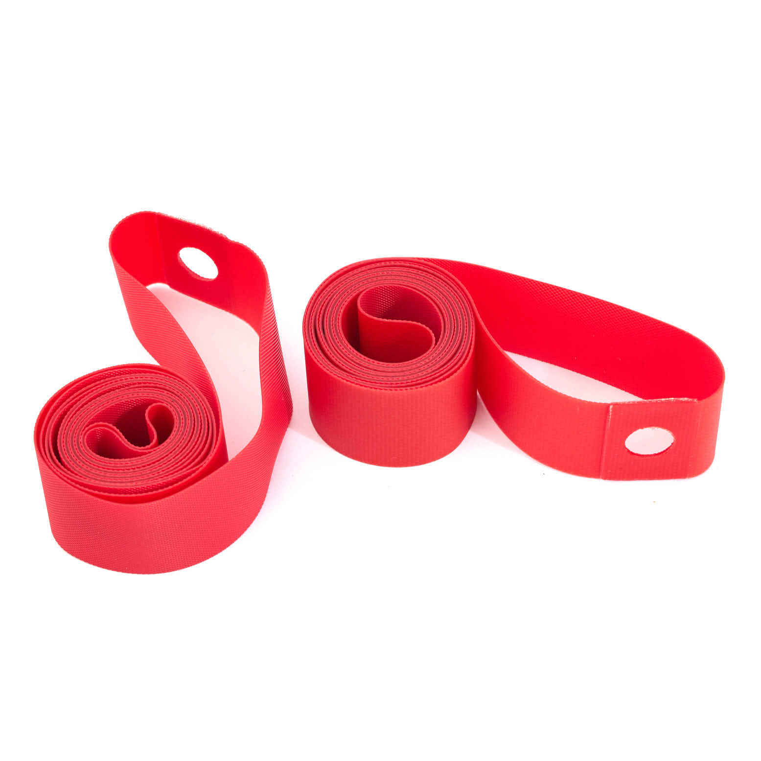 Zwei rote 18 Zoll Felgenbänder von Clatch