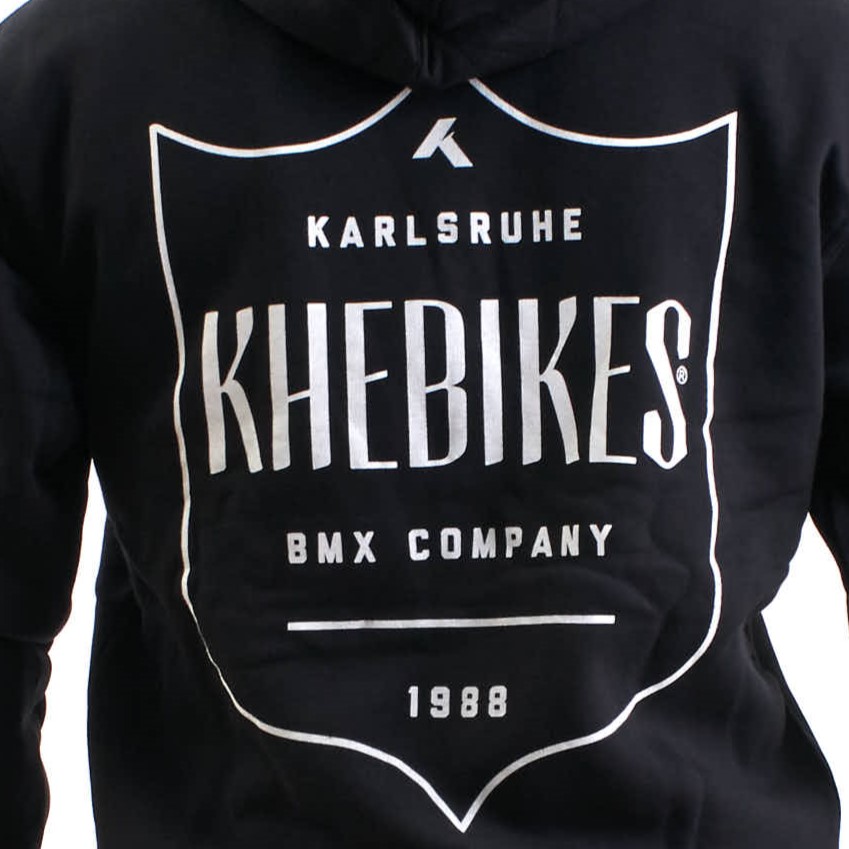 Felpa con cappuccio con zip KHE Shiled taglia XL