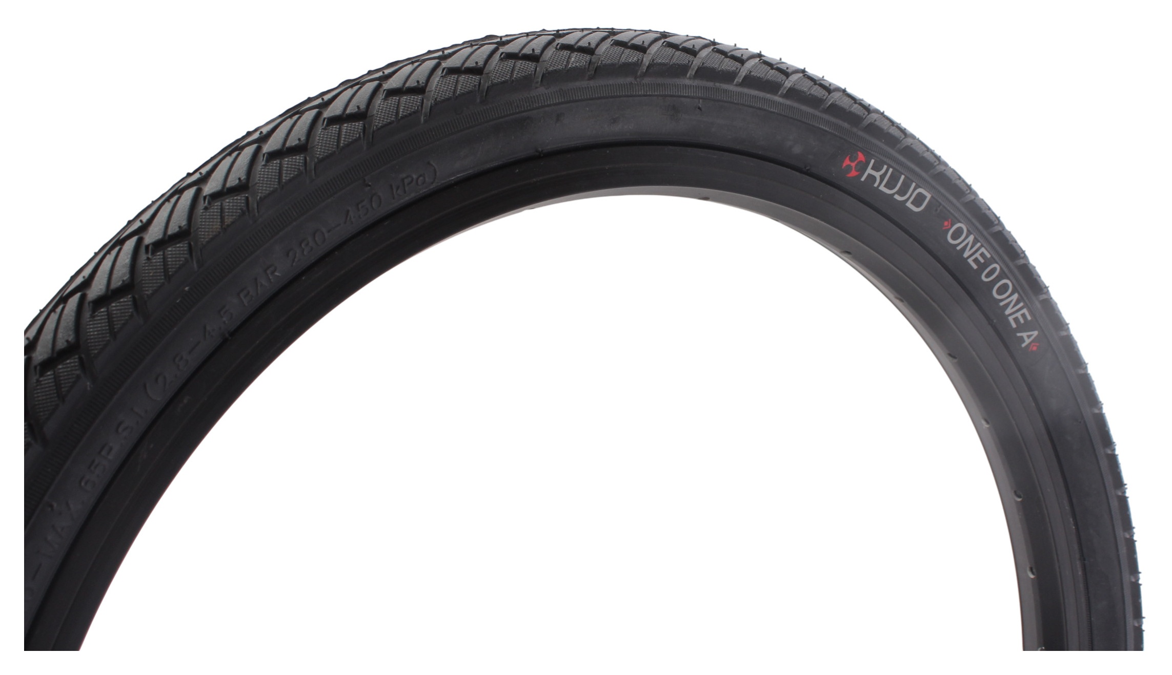 Bicycle tire set KUJO ONE 0 ONE A 20 inch x 1.75" + AV inner tube