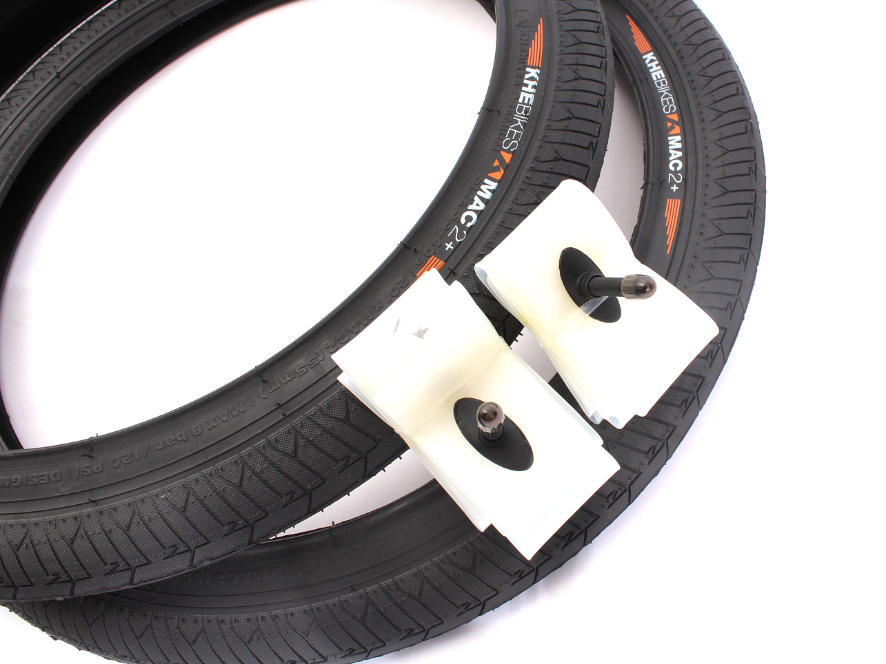 Pneumatici BMX 2x MAC2+ filo nero + 2x camera d'aria Schwalbe Aerothan