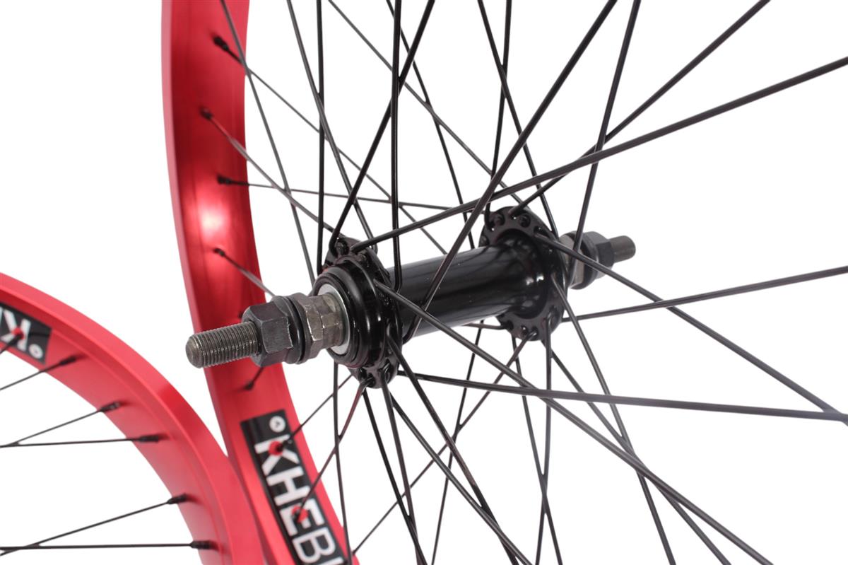 BMX Wheelset KHE PRISM 20 inch red