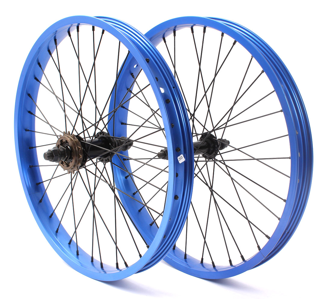 Set di ruote BMX KHE PRISM 20 pollici blu