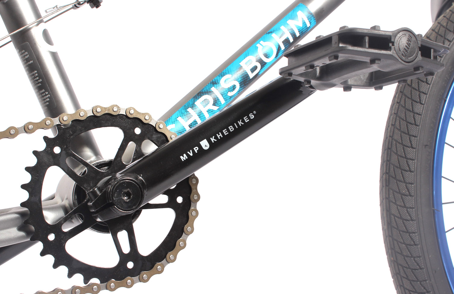 B-biciclette BMX N2: Bici BMX KHE CHRIS BÖHM 20 pollici 11,3kg