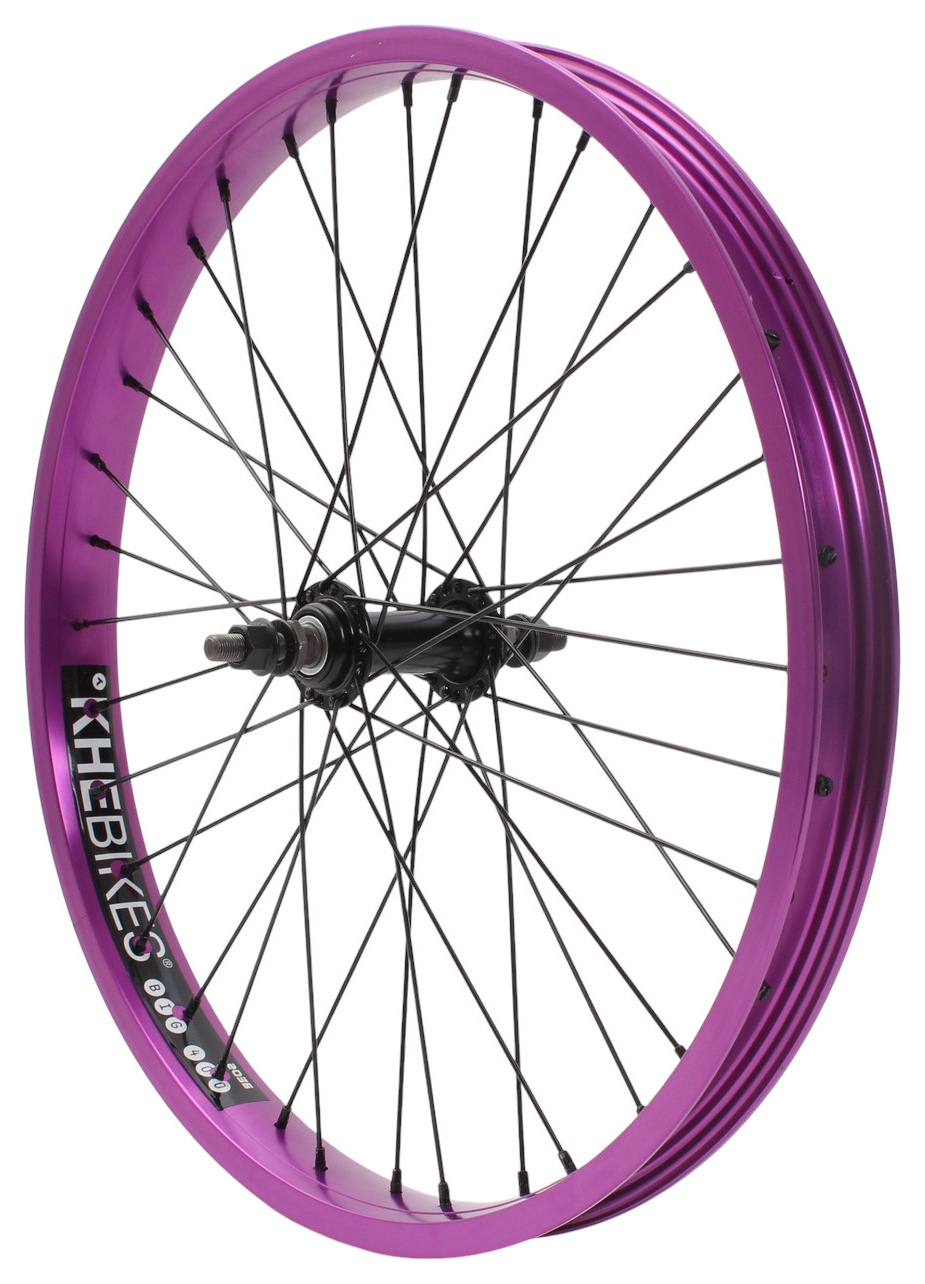 BMX front wheel KHE PRISM 20 inch purple