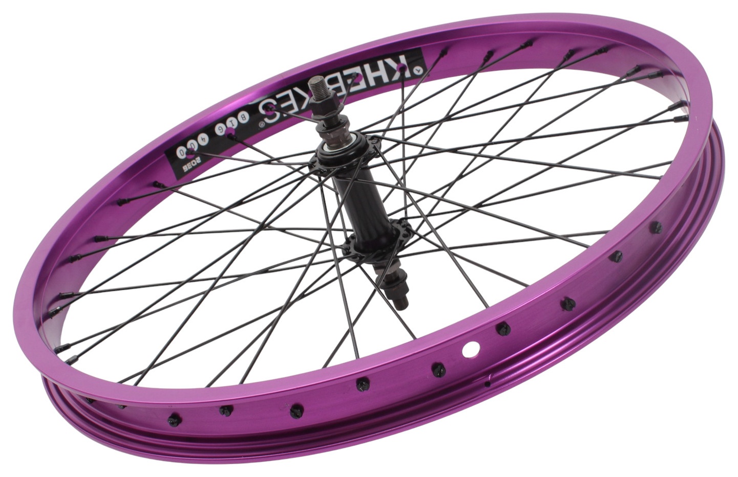 BMX front wheel KHE PRISM 20 inch purple
