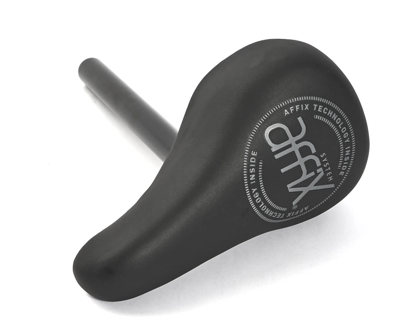 Sattelcombo mit Kunstlederüberzug in Schwarz