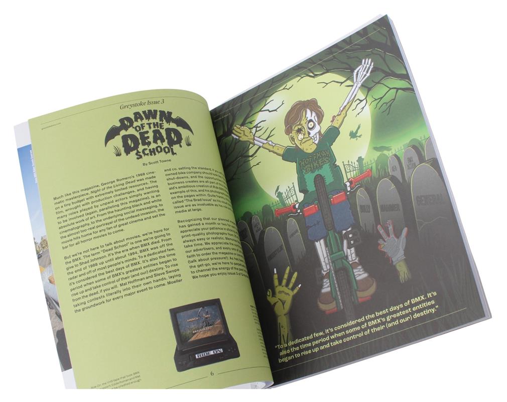 GREYSTOKE No. 3 – BMX magazine with 132 pages