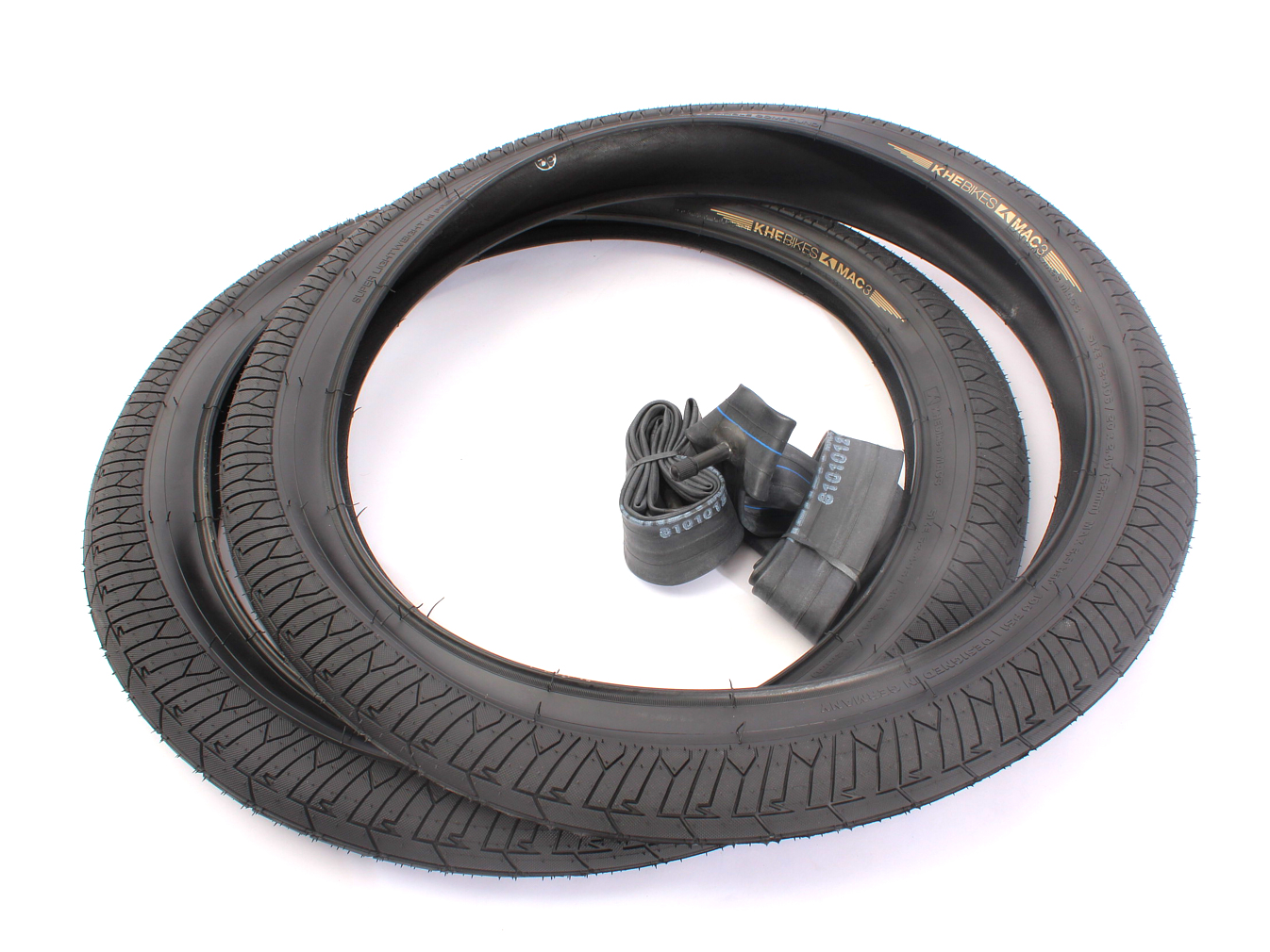 Pneumatici BMX 2x MAC3 + 2x Camera d'aria KHE Twiggy