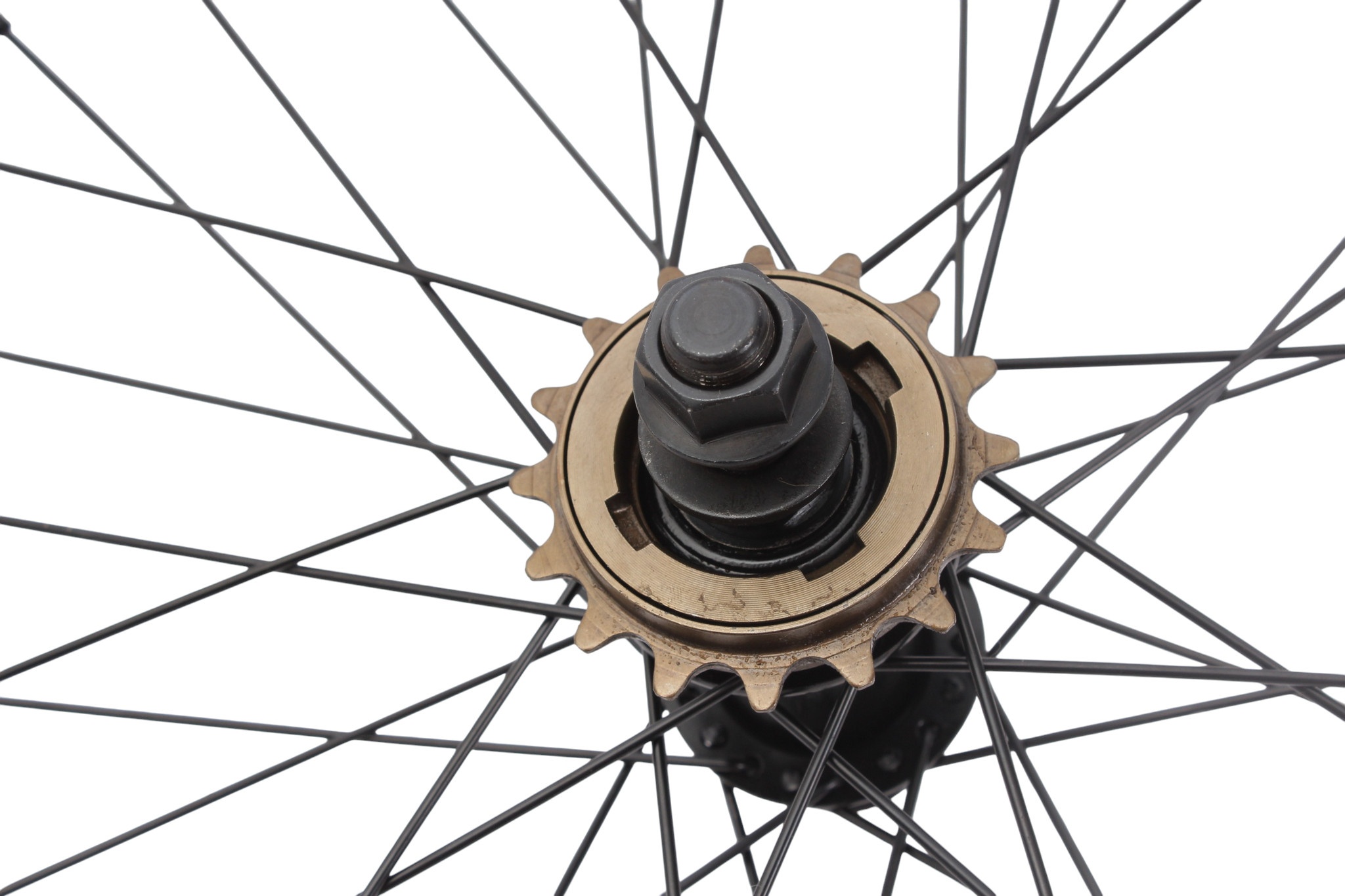 BMX rear wheel KHE PRISM 20 inch silver