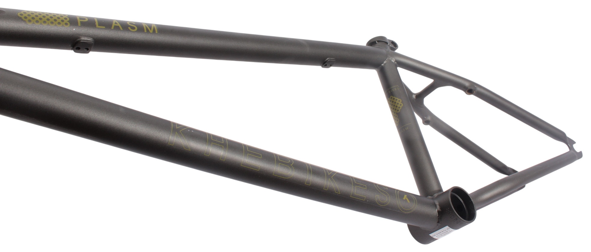BMX frame KHE PLASM XL HiTen steel TT 21.5"