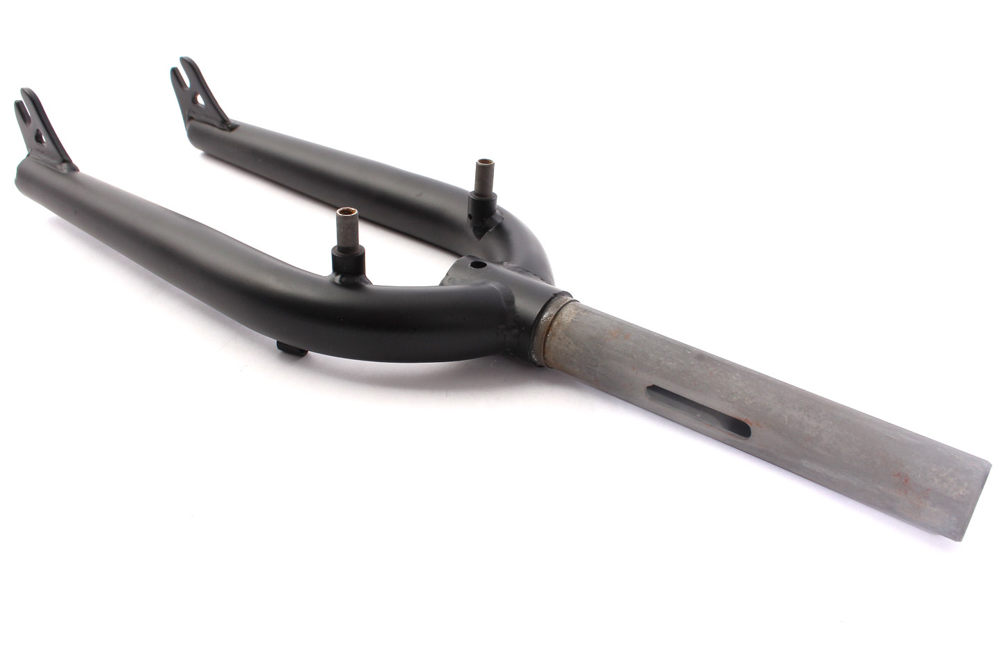 Seitenansicht BMX Gabel aus HiTen Stahl