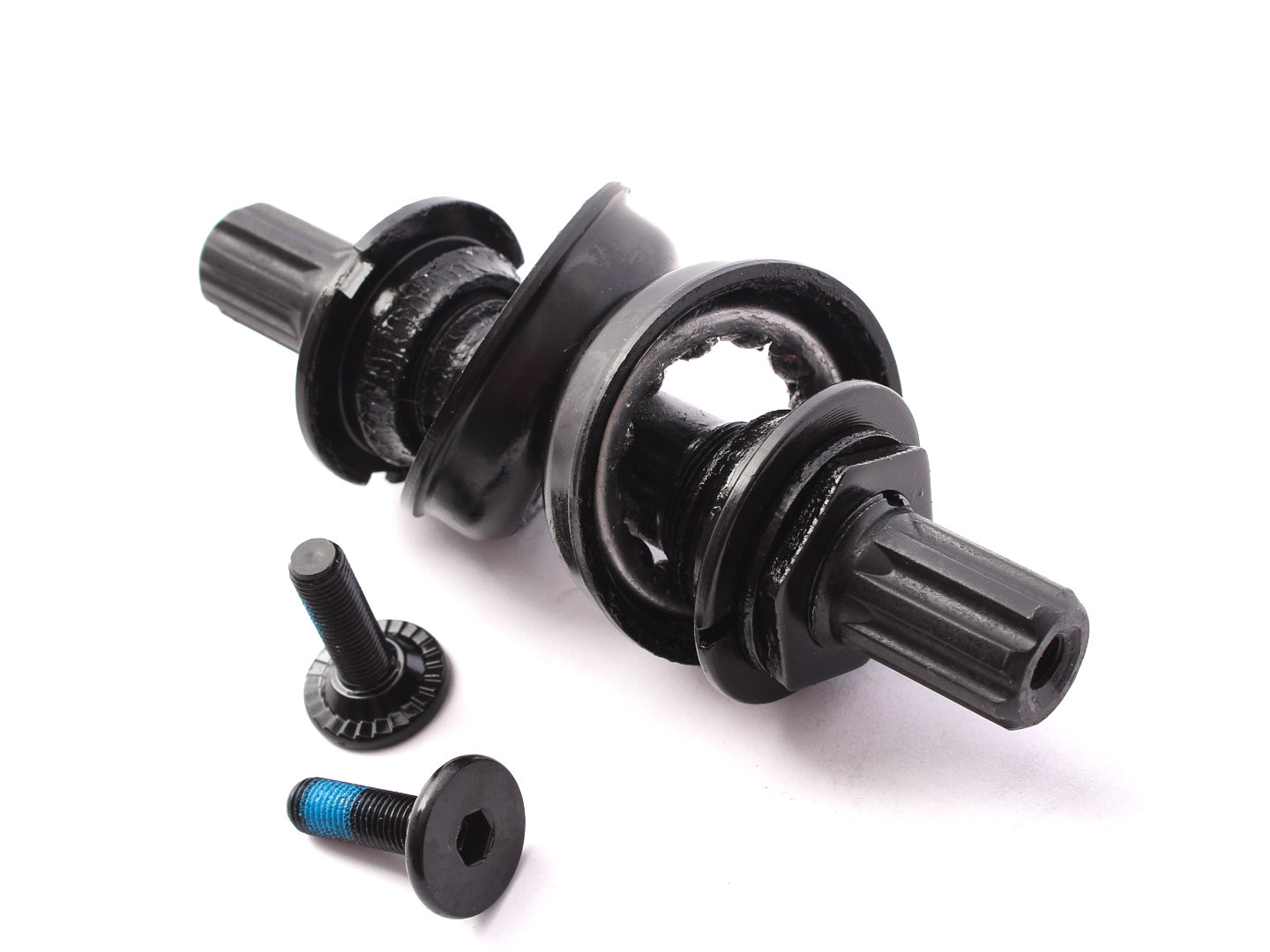 BMX Tretlagerset von KHE in Schwarz