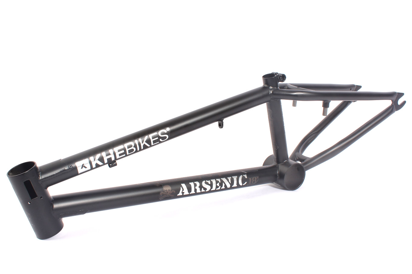 BMX Rahmen KHEbikes Arsenic 18 Zoll schwarz aus HiTen Stahl