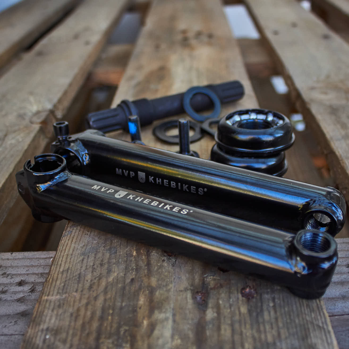 Guarnitura BMX KHE MVP 8T US BB 170mm