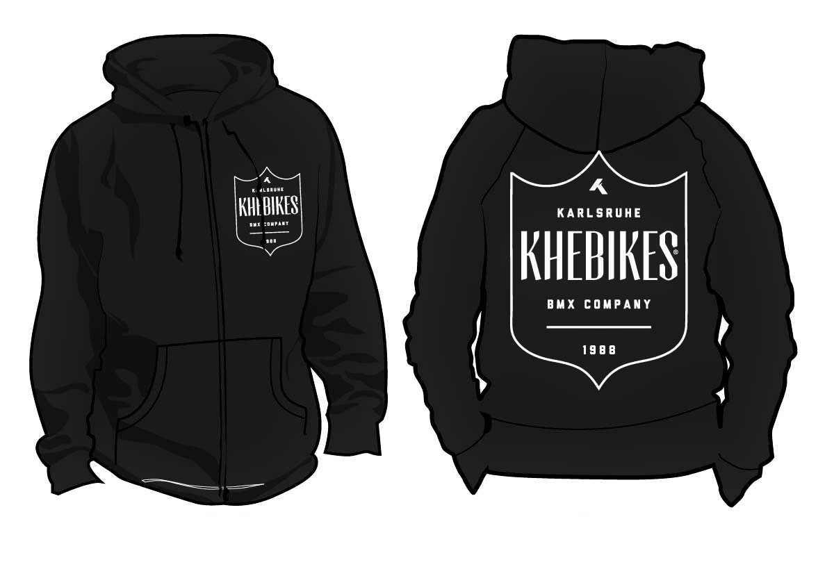 Felpa con cappuccio con zip KHE Shiled taglia XXL