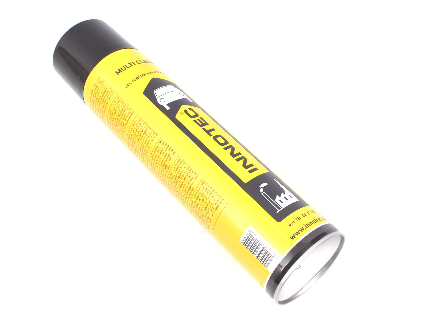 Gelbe Reinigungsmittel Sprühdose von Innotec