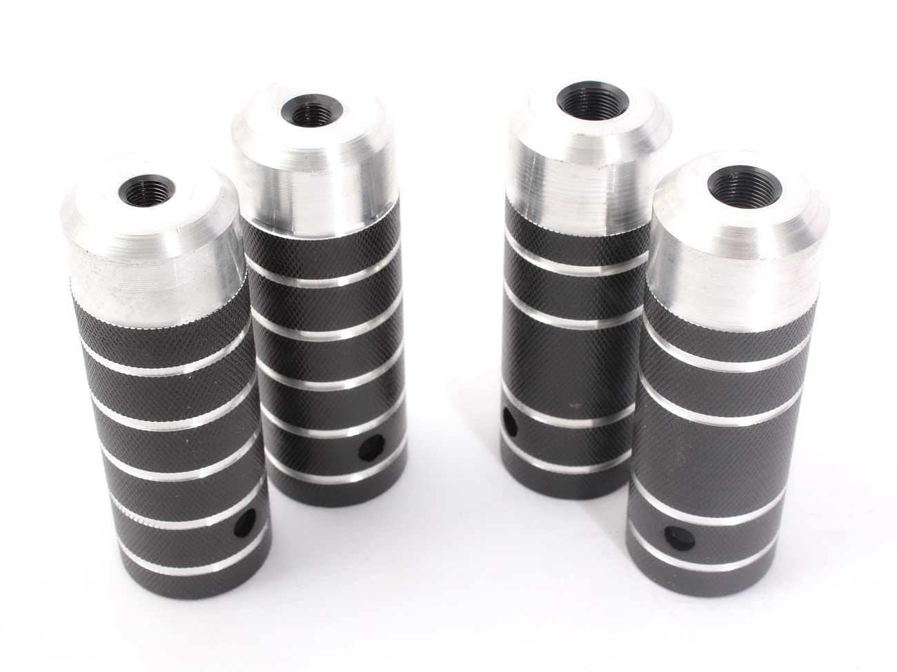 Set di pioli BMX KHE COP alluminio 2 coppie 10mm (3/8") e 14mm