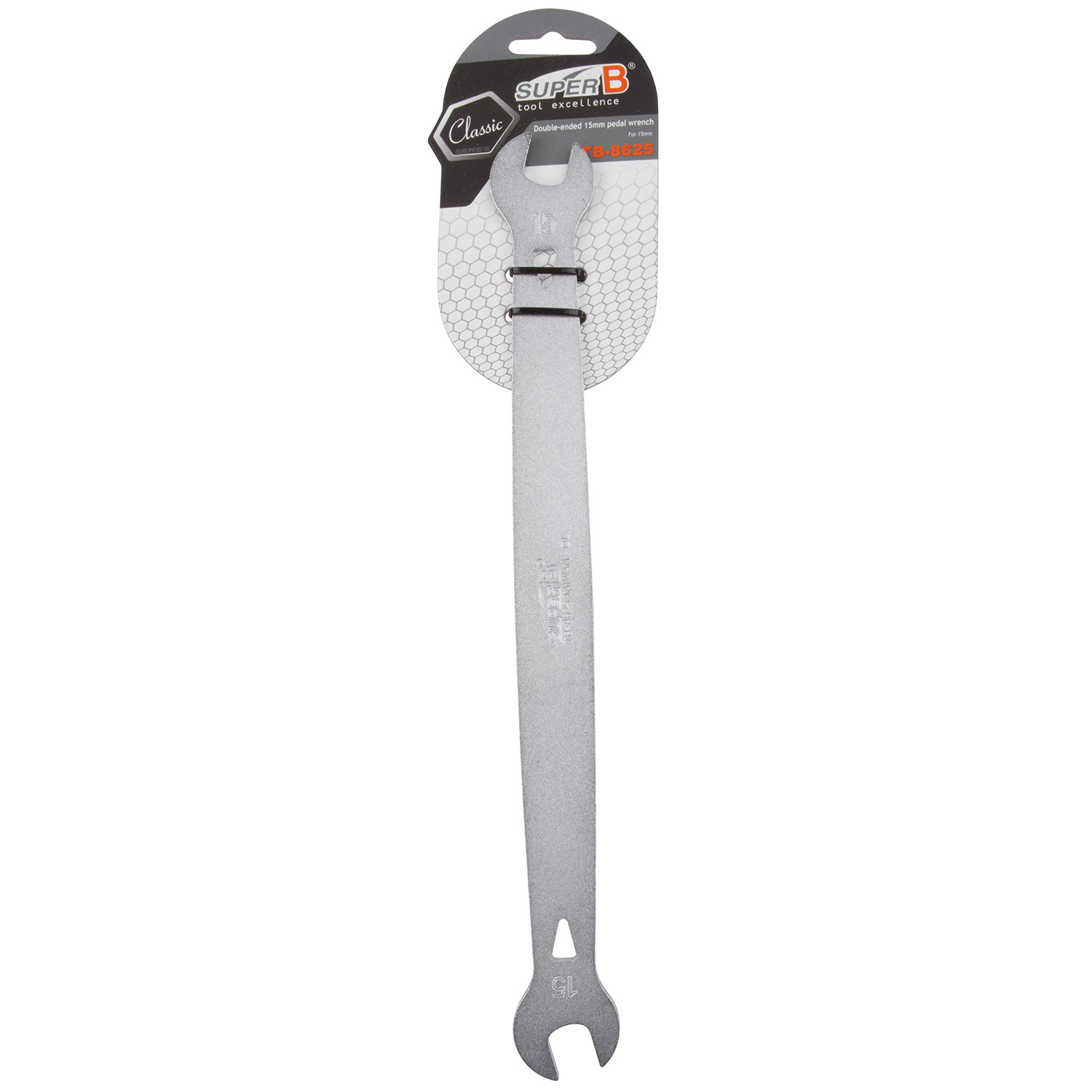 SUPER B TB-8625 Pedal double open-end wrench 15mm