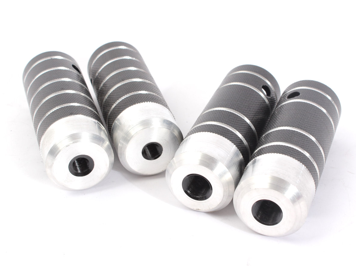 Set di pioli BMX KHE COP alluminio 2 coppie 10mm (3/8") e 14mm