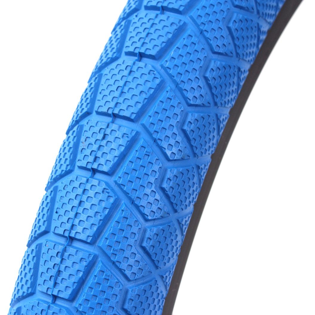 BMX tire set KENDA 20 inch x 1.95 inch blue + AV inner tube