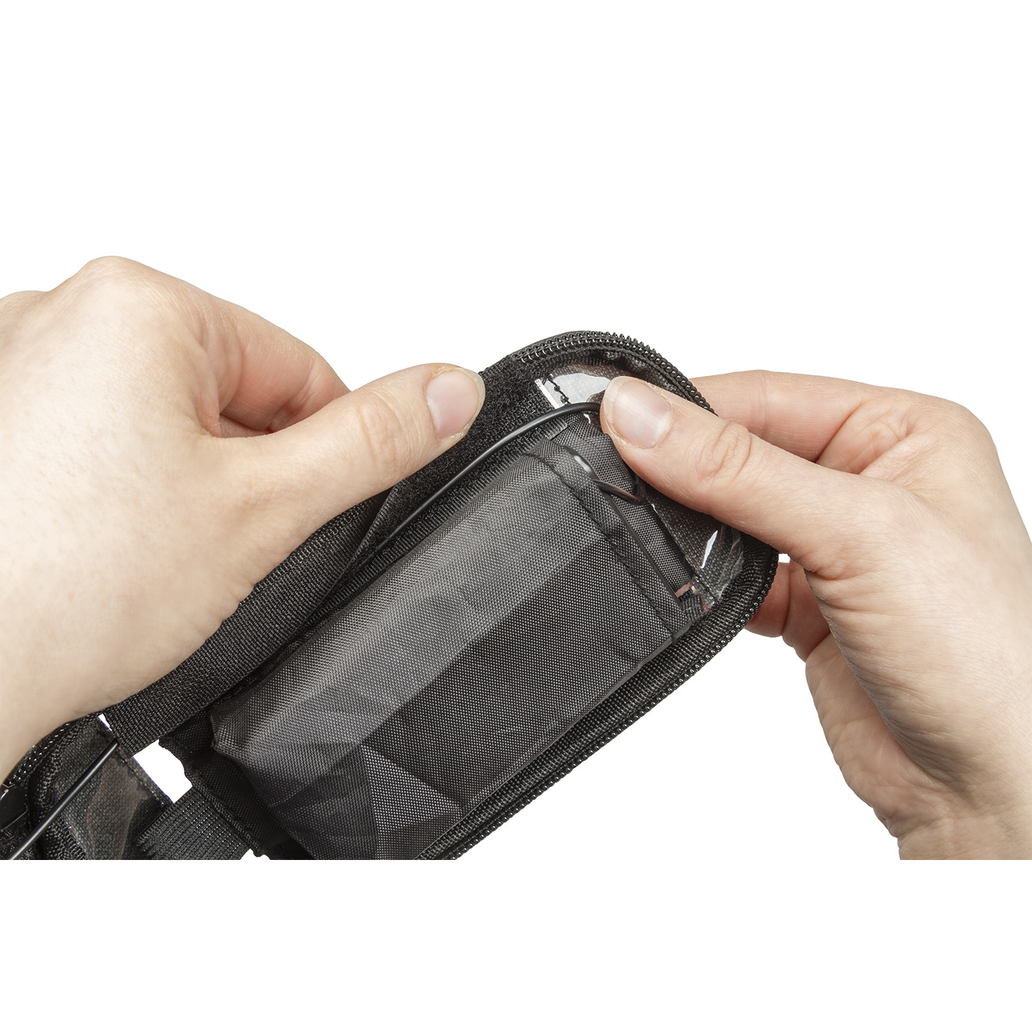 M-WAVE Rotterdam Top Sound borsa da tubo superiore nera