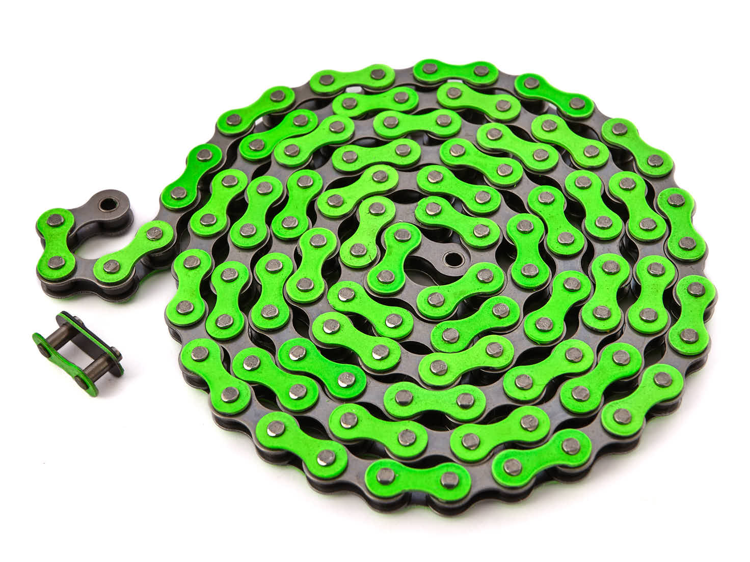 Grüne BMX Fahrradkette von KHE 