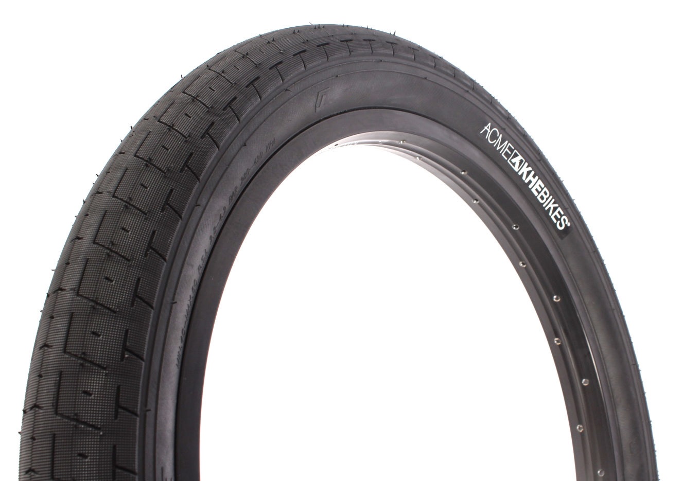 Schwarzer 20" BMX Reifen von ACME