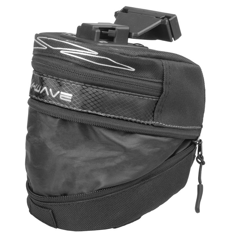 M-WAVE Tilburg L Saddle Bag Black