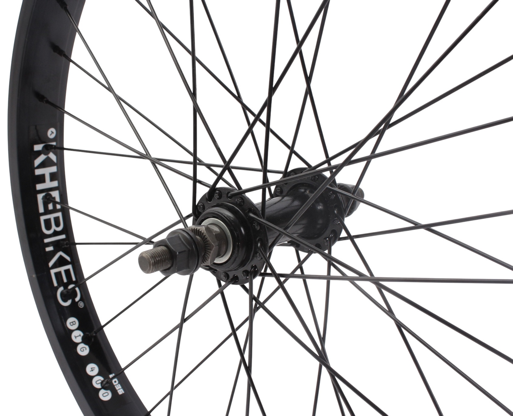 BMX front wheel KHE PRISM 20 inch black