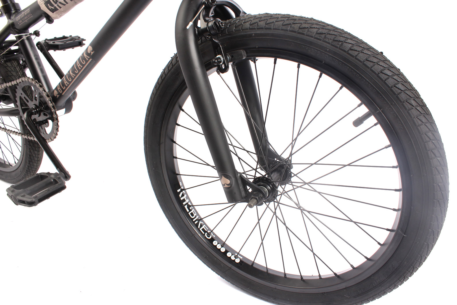 B-biciclette BMX N1: Bici BMX allu KHE BLACK JACK 20 pollici 10,2kg