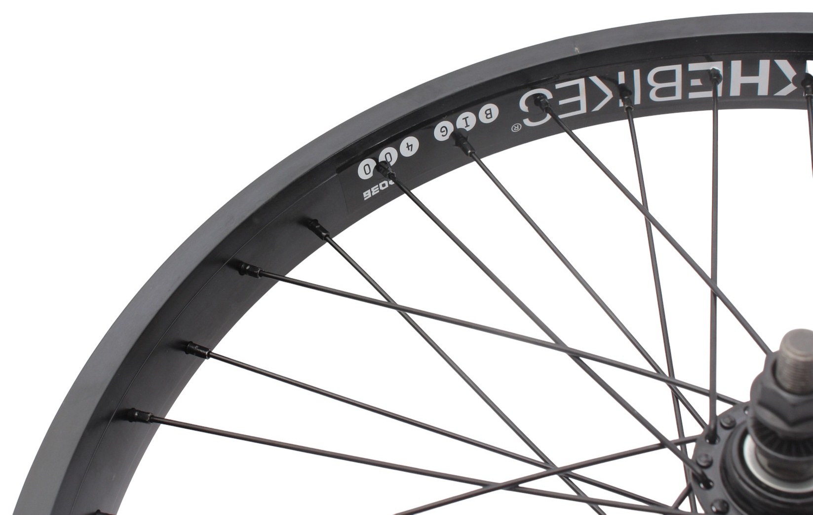 BMX front wheel KHE PRISM 20 inch black