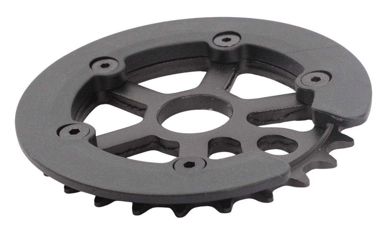 BMX sprocket with grind guard KHE MVP aluminum 25T