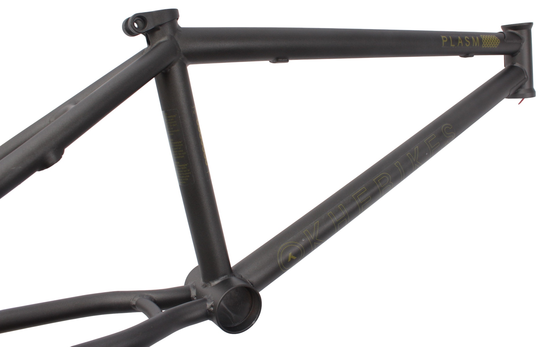 BMX frame KHE PLASM XL HiTen steel TT 21.5"