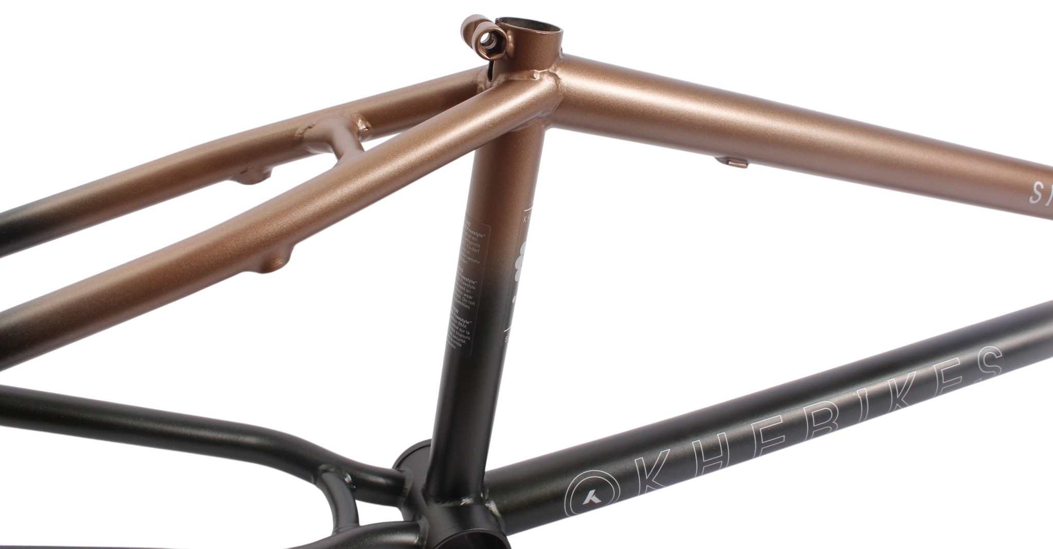 BMX frame KHE SILENCER LT butted CrMo TT 21"