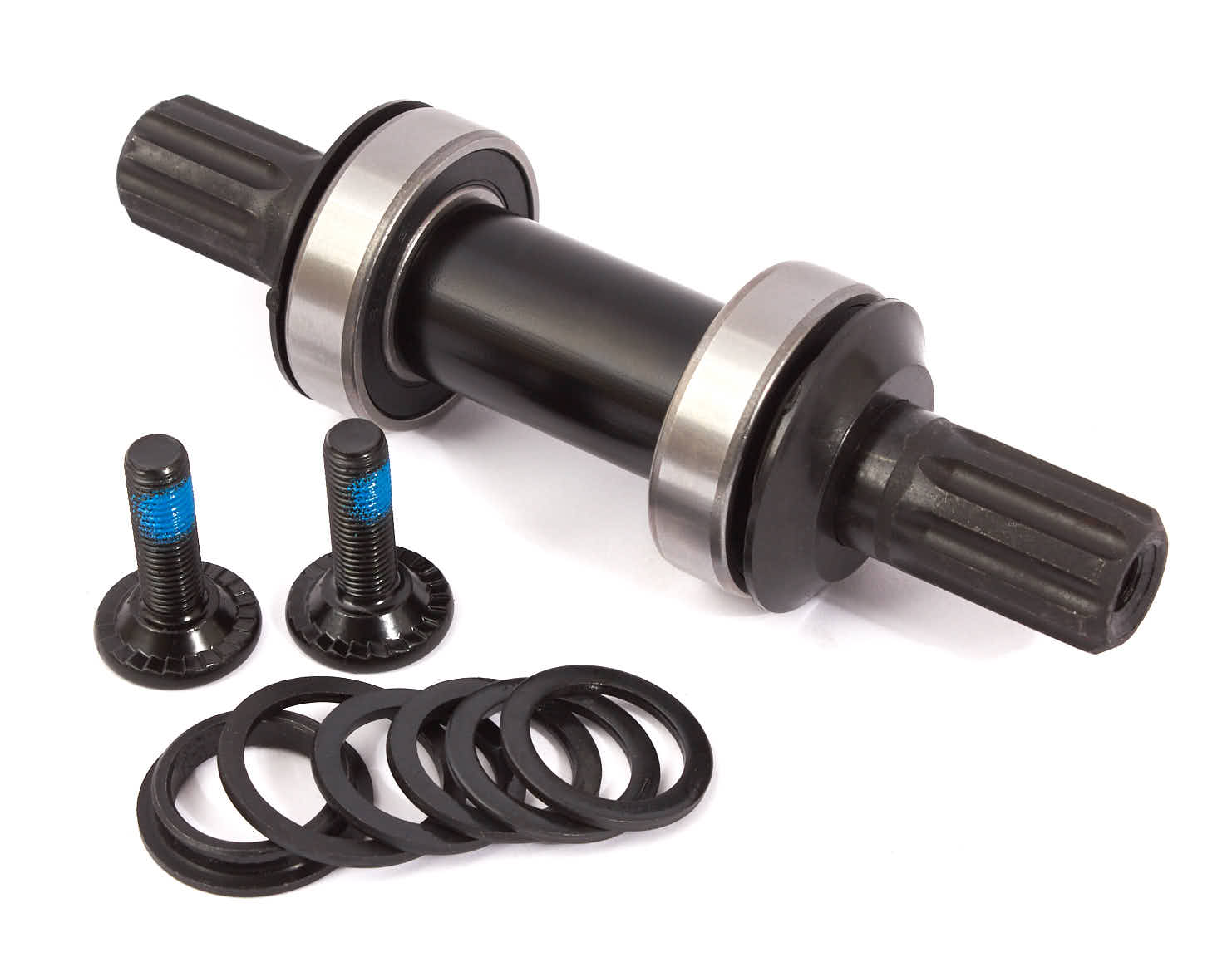 BMX Tretlagerset von KHE in Schwarz