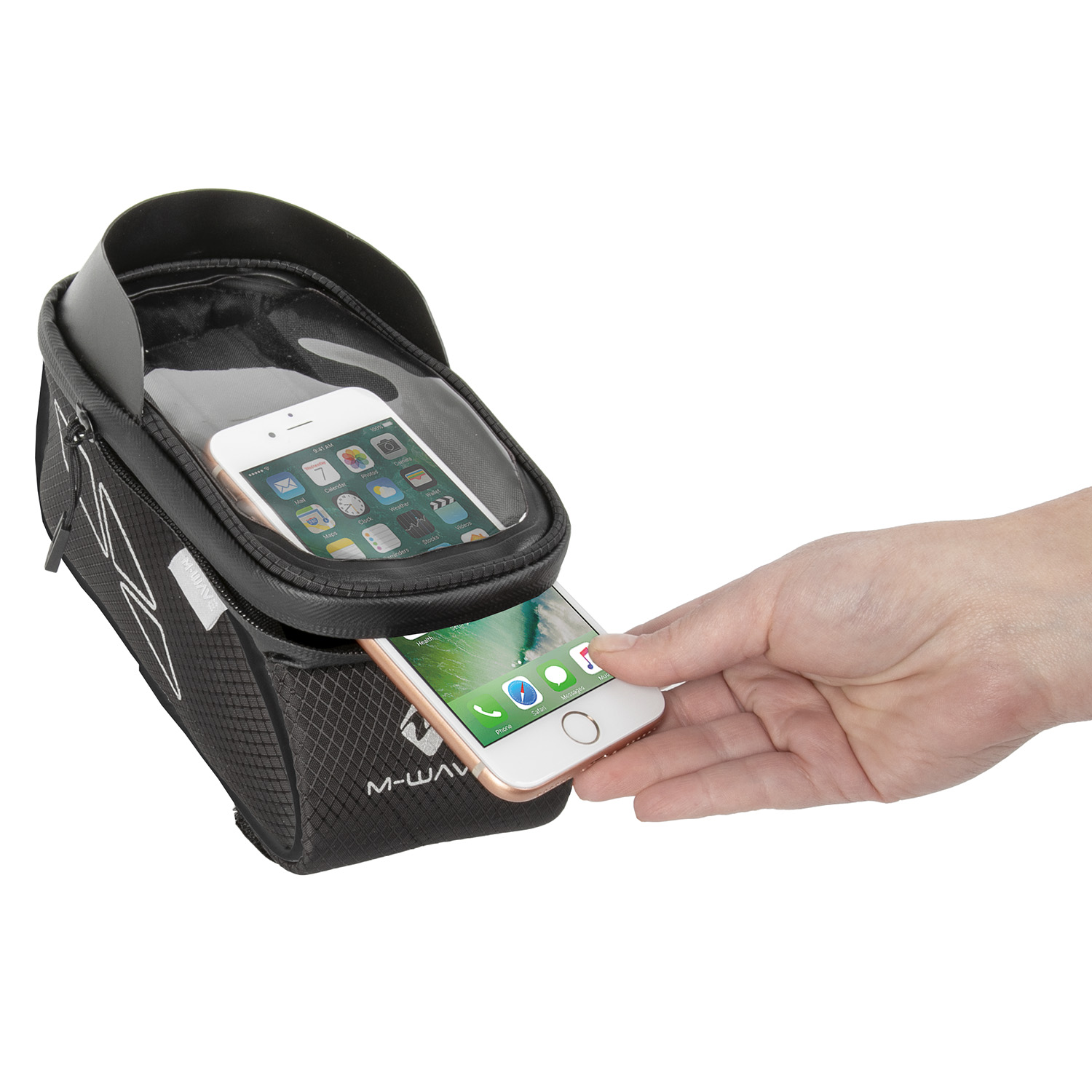 M-WAVE Rotterdam Top XL SC borsa per tubo superiore nero