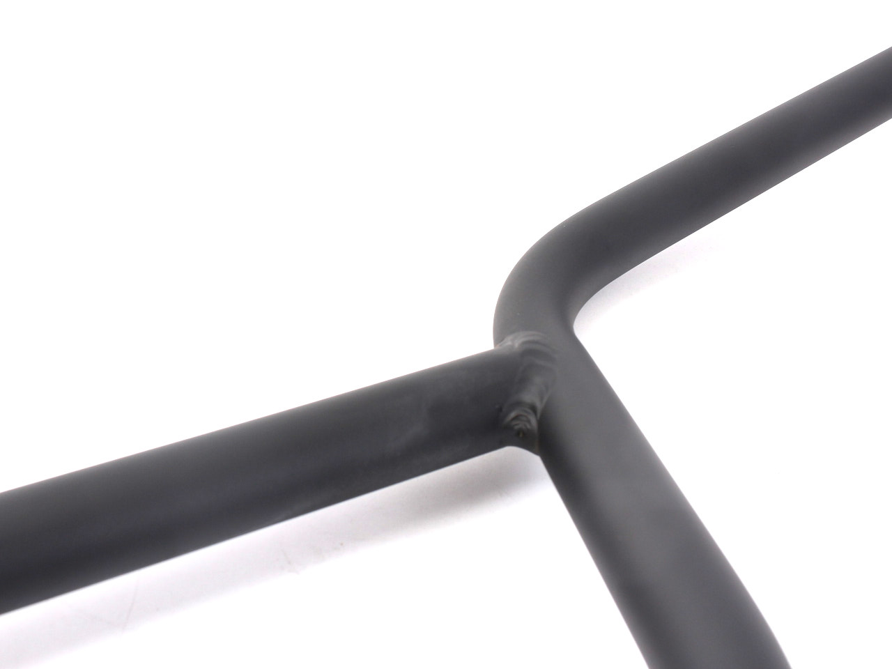 Manubrio BMX Alluminio KHE 7,8" Nero 440g 640mm 6061 T6 22,2mm