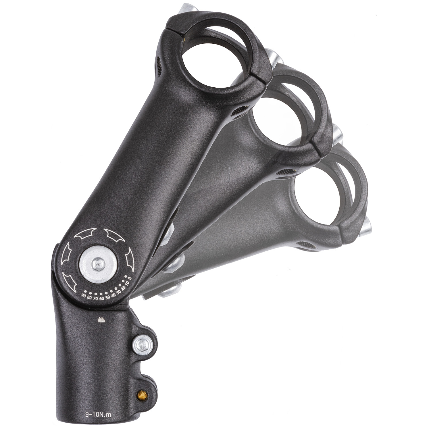 MTB Testa 1 1/8 di pollice stelo regolabile a 90 gradi 110mm