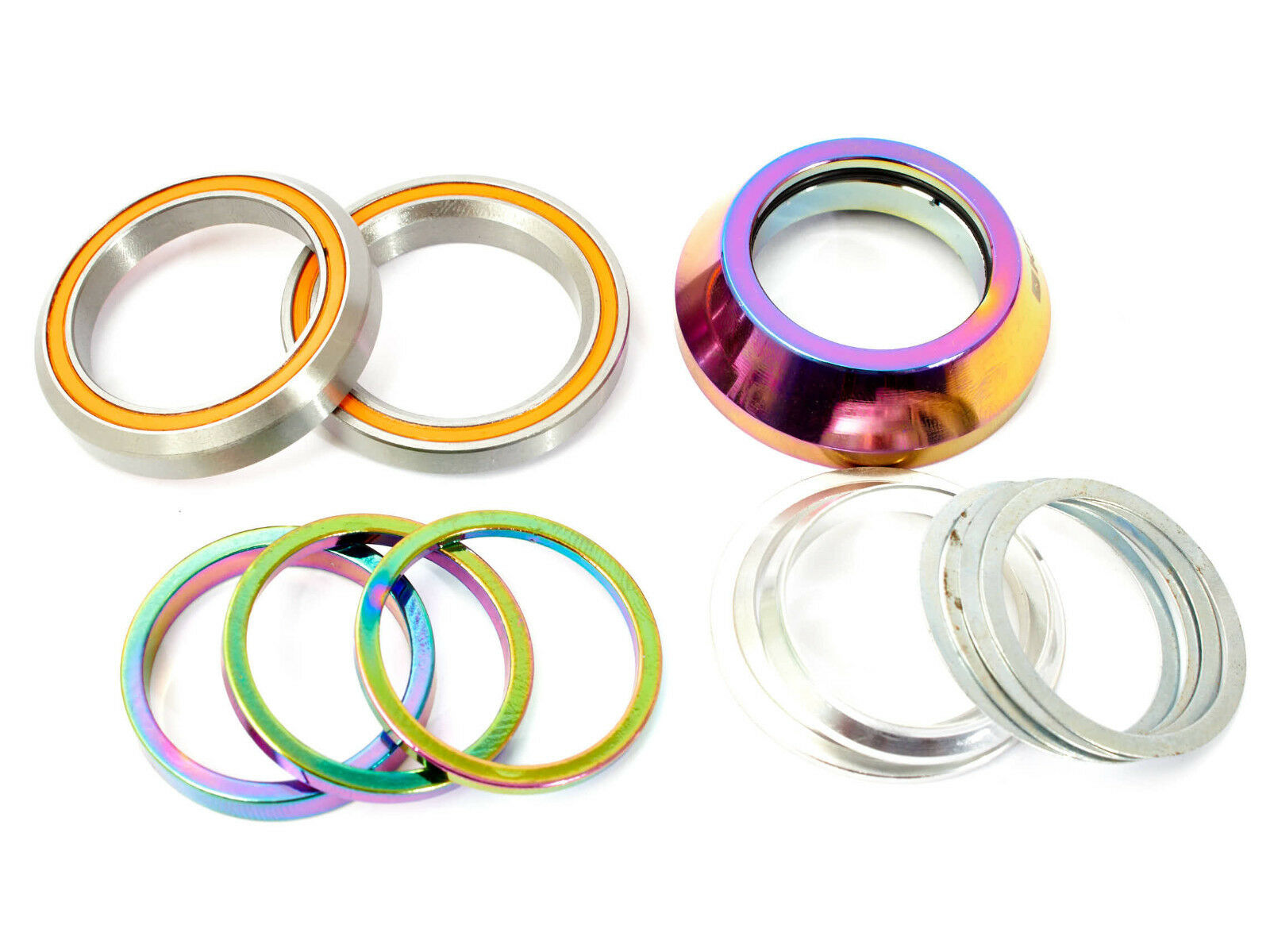 3 Spacer und hochwertige Industrielager KHEbikes Steuersatz