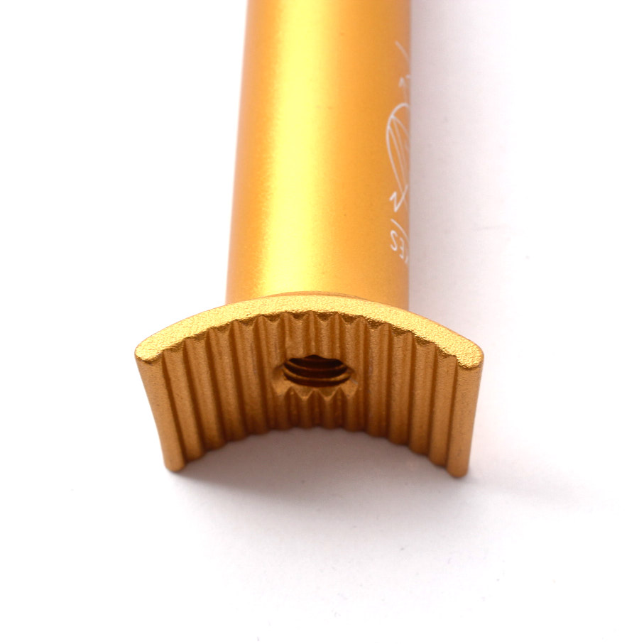 Nahaufnahme Pivotal Winkelsystem in Gold