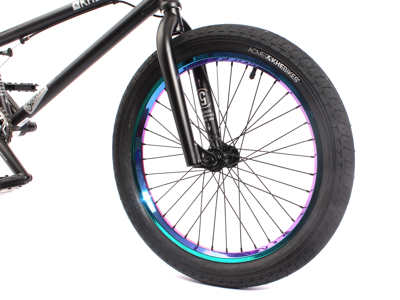 BMX bicicletta KHE SILENCER Limited Oil Slick 20 pollici 9,7 kg