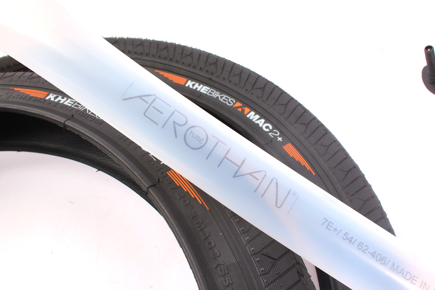 Pneumatici BMX 2x MAC2+ filo nero + 2x camera d'aria Schwalbe Aerothan