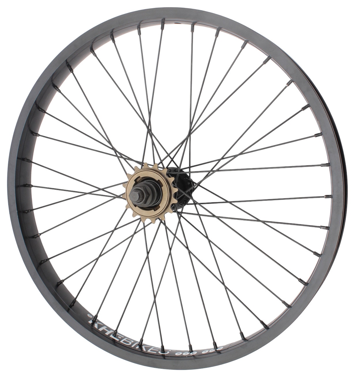 BMX rear wheel KHE PRISM 20 inch black