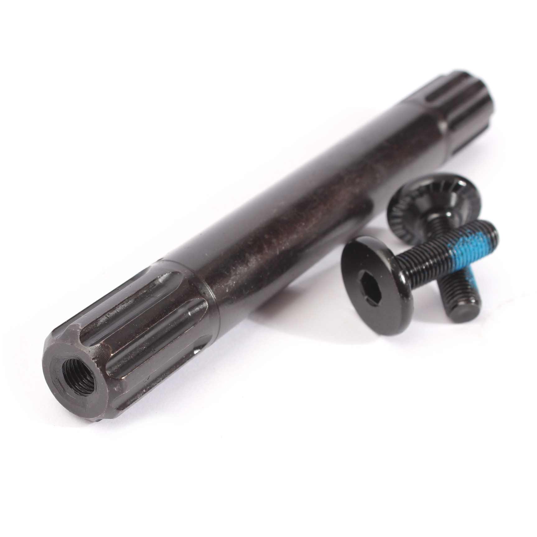 BMX Achse von KHE in Schwarz BMX Achse von KHE in Schwarz