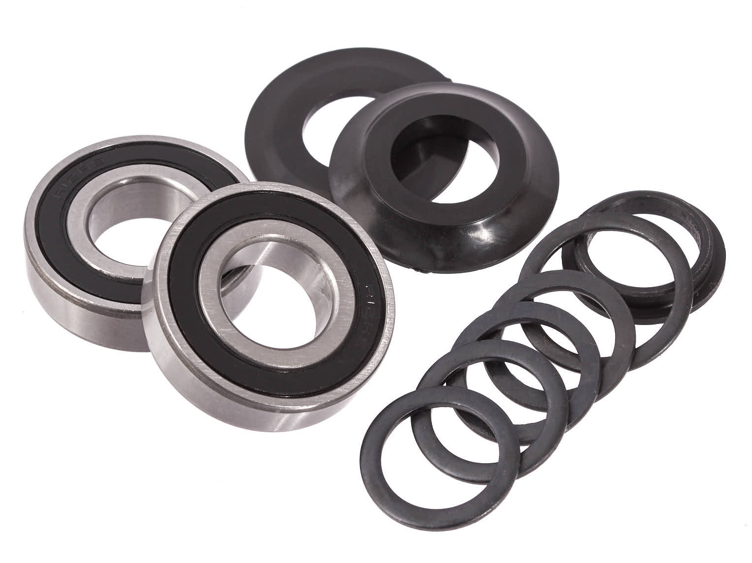 BMX Innenlager von KHE in Schwarz, Silber BMX Innenlager von KHE in Schwarz, Silber