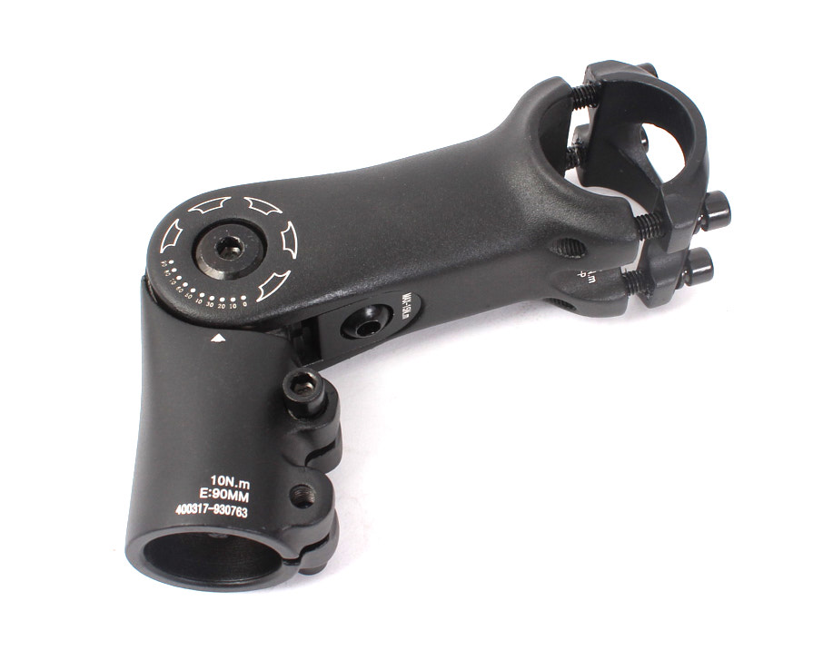 MTB Stem 1 1/8 inch 90 Degree Adjustable 110mm