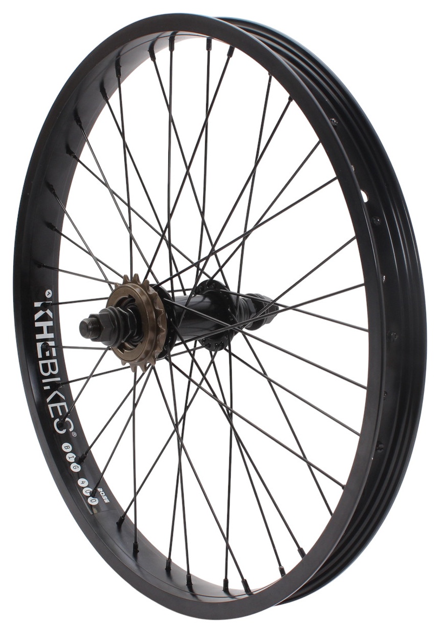 BMX rear wheel KHE PRISM 20 inch black